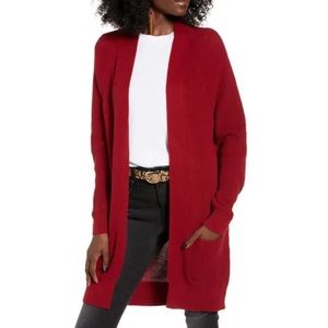 Longline Open Cardigan